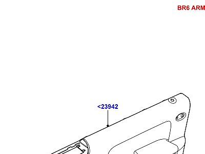 503ADX ПАНЕЛИ ОТДЕЛКИ ПЕРЕДНИХ ДВЕРЕЙ  Range Rover (L322)