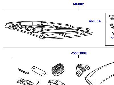 505AEN СИСТЕМЫ БАГАЖНИКОВ КРЫШИ  Range Rover (L322)