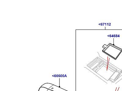 507AHC ОБИВКА ЗАДНИХ СИДЕНИЙ  Range Rover (L322)