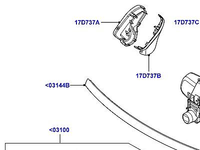 508AHU ЛОБ.СТЕКЛО/ВНУТР.ЗЕРКАЛО ЗАДН.ВИДА  Range Rover (L322)
