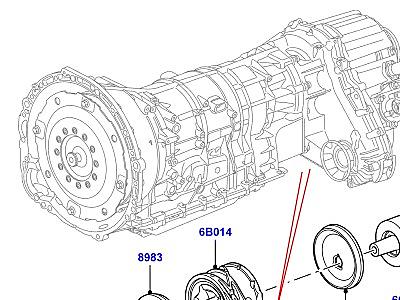 517ALR ОПОРА КОРОБКИ ПЕРЕДАЧ  Range Rover (L322)