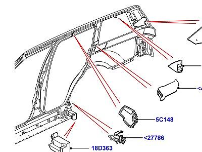 519AMD ЗАДНИЕ ИЗОЛЯТОРЫ  Range Rover (L322)