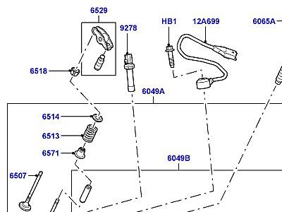 300AAI3 ГОЛОВКА ЦИЛИНДРОВ 2.7 ДИЗЕЛЬ V6  Range Rover Sport (L320)
