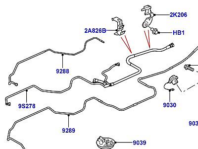 323AJKI ТОПЛИВНЫЙ БАК И СОПУТСТВУЮЩИЕ ЭЛЕМЕНТЫ 5.0L OHC SGDI SC V8 БЕНЗИН  Range Rover Sport (L320)