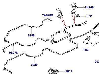 323AJLH ТОПЛИВНЫЙ БАК И СОПУТСТВУЮЩИЕ ЭЛЕМЕНТЫ 5.0L OHC SGDI NA V8 БЕНЗИН  Range Rover Sport (L320)