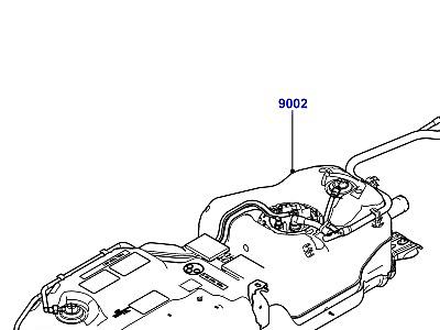 323AJPF ТОПЛИВНЫЙ БАК И СОПУТСТВУЮЩИЕ ЭЛЕМЕНТЫ 4.4 AJ БЕНЗИН V8 НОВЫЙ СБОРОЧНЫЙ УЗЕЛ ДЛЯ УСТАНОВКИ ТОПЛИВНОГО БАКА 2010MY НА АВТОМОБИЛИ, ИЗГОТОВЛЕННЫЕ ДО 10MY  Range Rover Sport (L320)