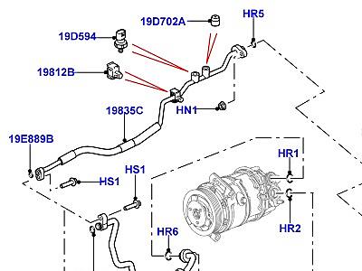 401ABQ СИСТЕМА КОНДИЦИОНИРОВАНИЯ ВОЗДУХА  Range Rover Sport (L320)