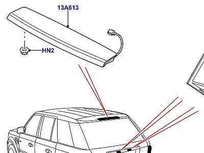 416AEW ЗАДНИЕ ФОНАРИ  Range Rover Sport (L320)