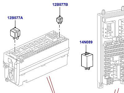 420AHX РЕЛЕ  Range Rover Sport (L320)