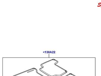 503ACC ОТДЕЛКА ПОЛА  Range Rover Sport (L320)