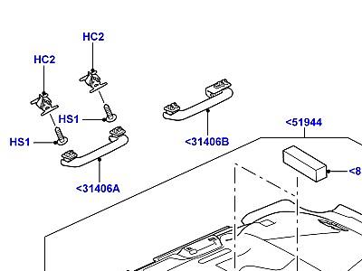 503ACD ПОТОЛ.ОБШИВКА И СОЛНЦЕЗАЩ.ШТОРКИ  Range Rover Sport (L320)