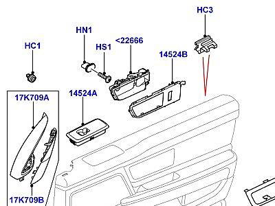 503ACQ УСТАНОВКА ОТДЕЛКИ ПЕРЕДНЕЙ ДВЕРИ  Range Rover Sport (L320)