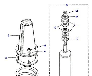 B03020 SHOCK ABSORBERS & SPRINGS  Range Rover Classic