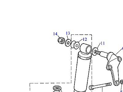 B06020 SHOCK ABSORBERS-FROM (V) GA417085  Range Rover Classic