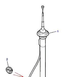 D06005 ANTENNA  Range Rover Classic
