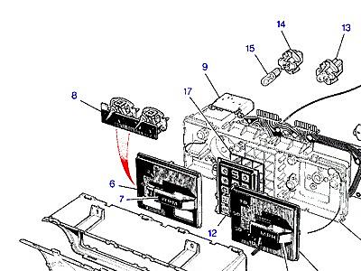 D07020 INSTRUMENTS-TO (V) GA441003  Range Rover Classic