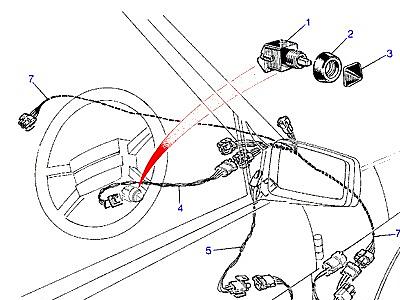 D09030 SWITCH AND HARNESS  Range Rover Classic