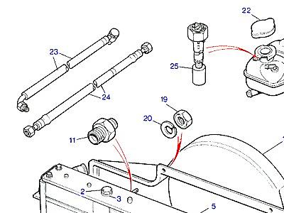 F02005 COOLING UNIT, FAN COWL & РАСШИРИТЕЛЬНЫЙ БАЧЕК - ДИЗЕЛЬ 2400CC  Range Rover Classic