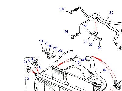 F02020 COOLING UNIT, FAN COWL & HOSES  Range Rover Classic