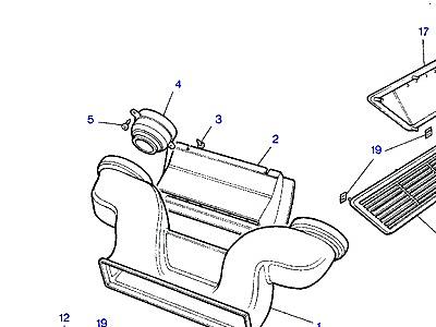 F03025 FRESH AIR SYSTEM  Range Rover Classic