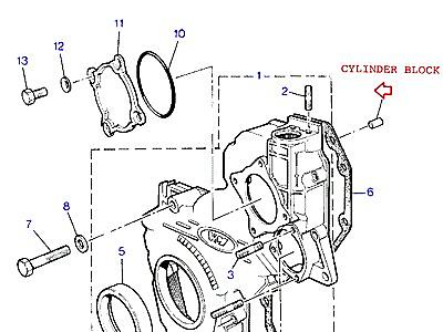 G01080 FRONT COVER  Range Rover Classic
