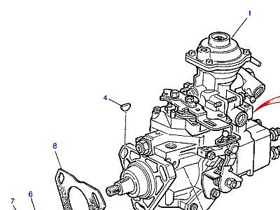 G01095 INJECTION PUMP  Range Rover Classic