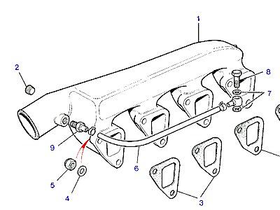 G01110 INTAKE MANIFOLD  Range Rover Classic