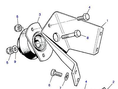 G01115 MOUNTING BRACKETS-FRONT  Range Rover Classic