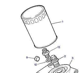 G01125 OIL FILTER  Range Rover Classic