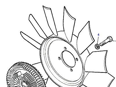 G02065 FAN & VISCOUS DRIVE  Range Rover Classic