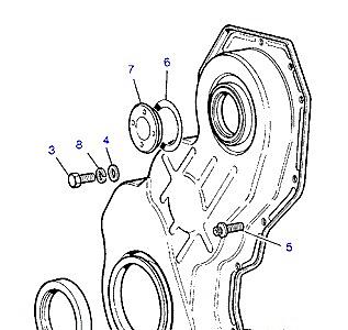 G02080 FRONT COVER  Range Rover Classic