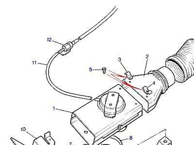 G03015 AIR TEMPERATURE CONTROL  Range Rover Classic
