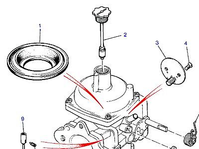 G03050 CARBURETTER COMPONENTS-SOLEX  Range Rover Classic
