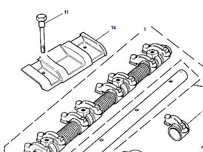 G03195 ROCKER SHAFT  Range Rover Classic