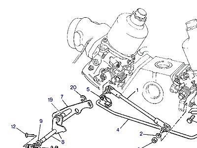 G03220 THROTTLE LINKAGE-SU  Range Rover Classic