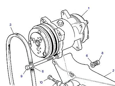 G04005 СИСТЕМА КОНДИЦИОНИРОВАНИЯ COMPRESSOR  Range Rover Classic