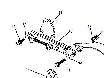 G04011 ALTERNATOR MOUNTING  Range Rover Classic