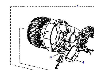 G04020 ALTERNATOR-80 AMP  Range Rover Classic