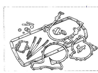 G04090 GASKET KIT  Range Rover Classic