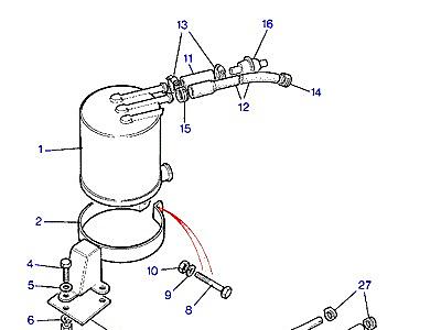 I01065 CHARCOAL CANISTER-EVAP LOSS CONTROL-FROM (V) EA308803  Range Rover Classic