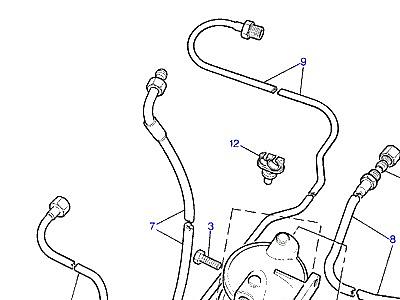 I01100 FUEL PIPES  Range Rover Classic