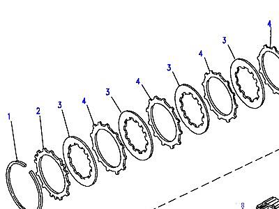 J02035 CLUTCH 'B'  Range Rover Classic