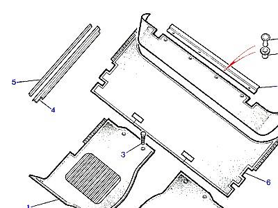 K01025 CARPETS-FRONT FLOOR  Range Rover Classic
