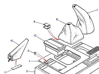 K01060 ПАНЕЛЬ ПРИБОРОВ CENTRE CONSOLE  Range Rover Classic