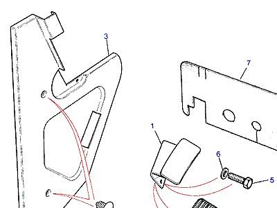 K01070 FOOTREST & SOUND DEADENING PAD  Range Rover Classic