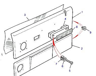 K01090 FRONT DOOR TRIM - C.S.K ONLY  Range Rover Classic