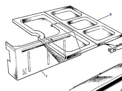 K01155 PARCEL TRAY  Range Rover Classic
