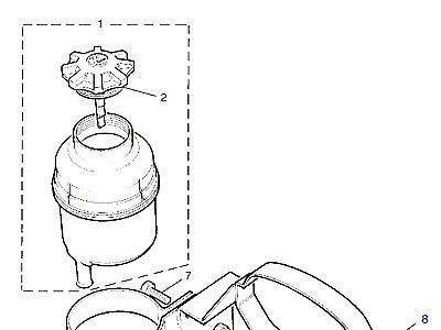 M01020 POWER STEERING RESERVOIR  Range Rover Classic
