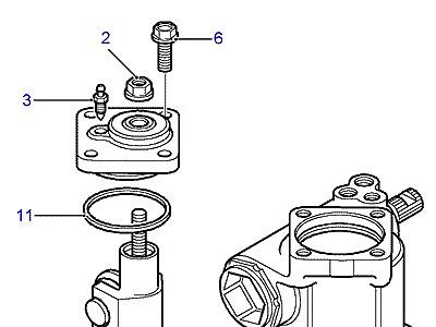 M01035 SECTOR SHAFT  Range Rover Classic