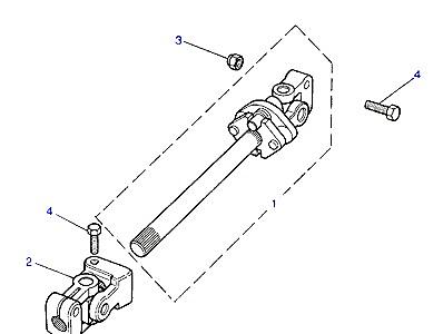M01040 SHAFT-FROM (V) HA601607  Range Rover Classic